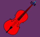 Dibujo Violín pintado por Super-Alan9