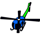 Dibujo Helicóptero V pintado por oncecaldas