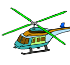 Dibujo Helicóptero  pintado por FRANK