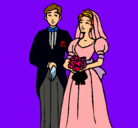 Dibujo Marido y mujer III pintado por mariana