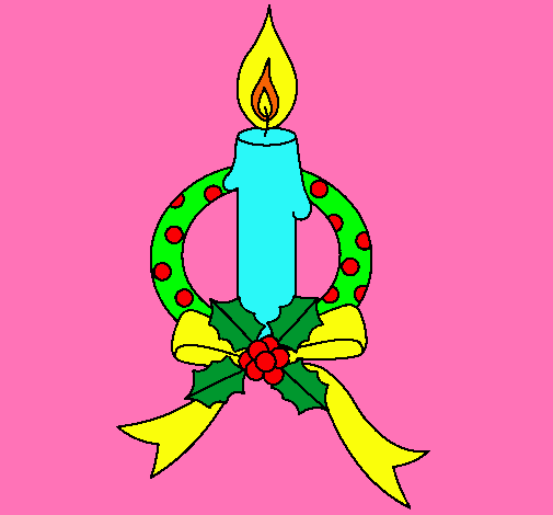 Vela de navidad III