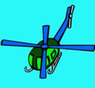 Dibujo Helicóptero V pintado por hugo