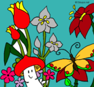 Dibujo Fauna y flora pintado por AngieFlores