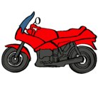 Dibujo Motocicleta pintado por bryan