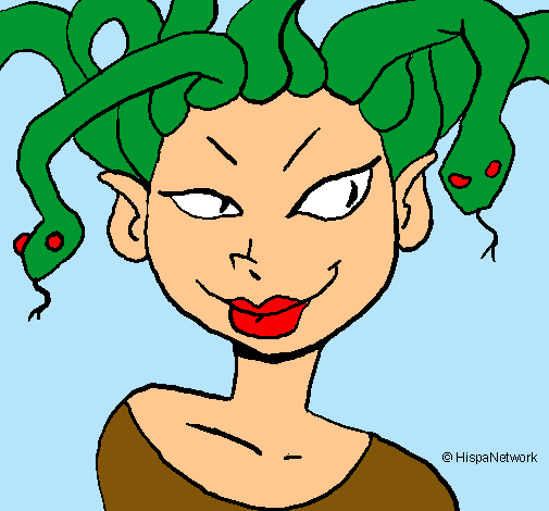 Mujer medusa