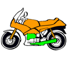 Dibujo Motocicleta pintado por Frank