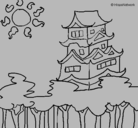 Dibujo Casa japonesa pintado por yarelii********divina****