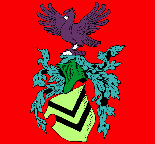 Escudo de armas y aguila 