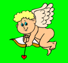 Dibujo Cupido pintado por jeancarlo