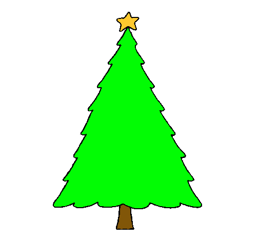 Árbol con estrella