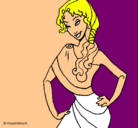Dibujo Romana seductora pintado por nnnbbb
