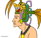Dibujo Jefe de la tribu pintado por hormiga