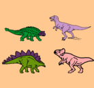 Dibujo Dinosaurios de tierra pintado por ANAILA