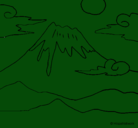 Dibujo Monte Fuji pintado por yarelii********divina****