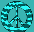 Dibujo Símbolo de la paz pintado por la_neniitha_chiiikiilliia
