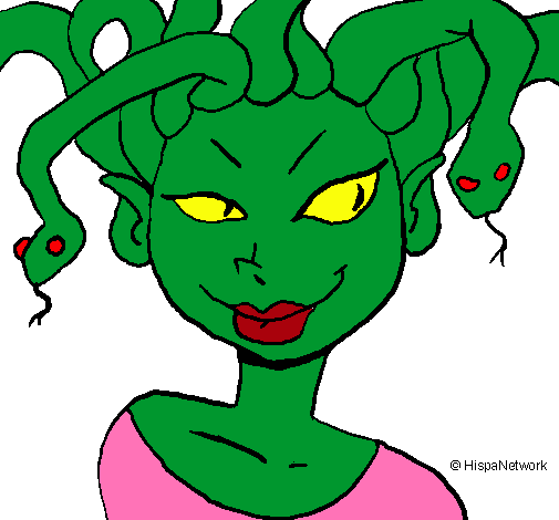 Mujer medusa