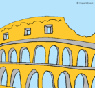 Dibujo Coliseo pintado por anjel