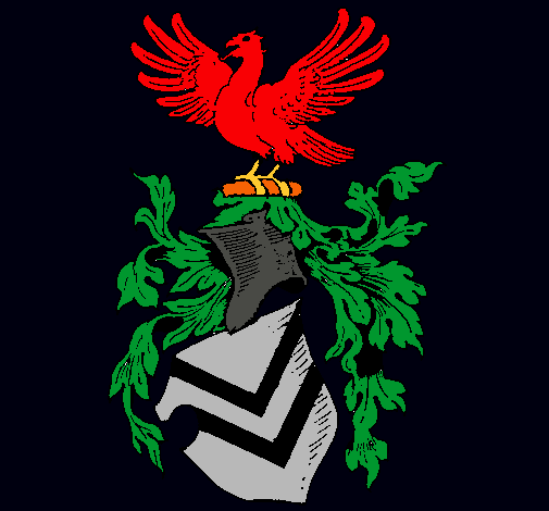 Escudo de armas y aguila 