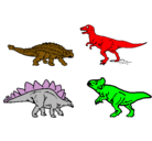 Dibujo Dinosaurios de tierra pintado por johalbert