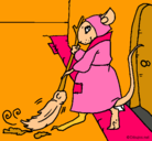 Dibujo La ratita presumida 1 pintado por NAZA