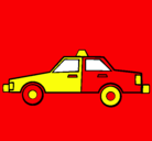 Dibujo Taxi pintado por joseenrique