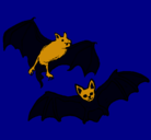 Dibujo Un par de murciélagos pintado por Alejandroie1