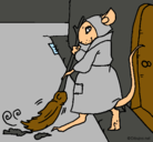 Dibujo La ratita presumida 1 pintado por andres
