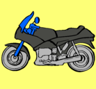 Dibujo Motocicleta pintado por julian