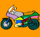 Dibujo Motocicleta pintado por JAVIER6