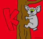 Dibujo Koala pintado por CECILIA