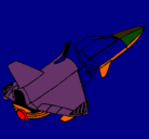 Dibujo Nave cohete pintado por randiorton