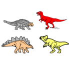 Dibujo Dinosaurios de tierra pintado por jrfry2010