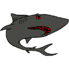 Dibujo Tiburón pintado por cesar