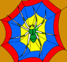 Dibujo Araña pintado por agusangelo