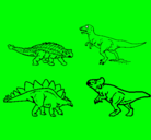 Dibujo Dinosaurios de tierra pintado por yahir