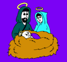 Dibujo Natividad pintado por naiomy