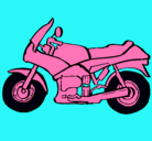 Dibujo Motocicleta pintado por agdg