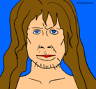 Dibujo Homo Sapiens pintado por bobesponja