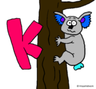 Dibujo Koala pintado por KOALA....