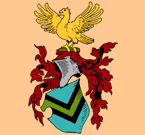 Escudo de armas y aguila 