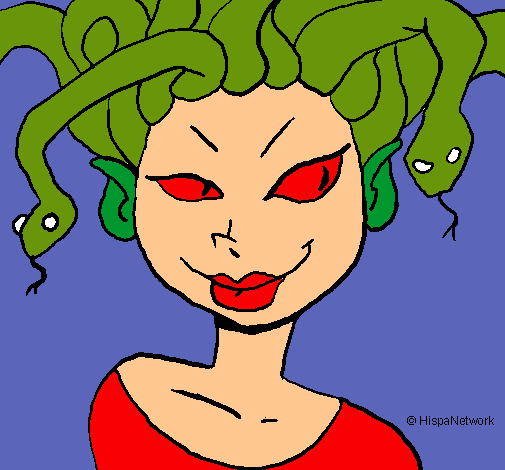 Mujer medusa