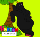 Dibujo Horton pintado por miguel