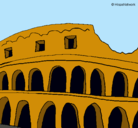 Dibujo Coliseo pintado por omar