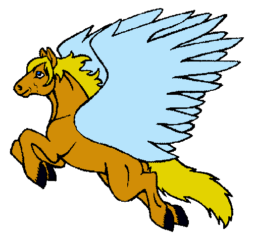 Pegaso volando