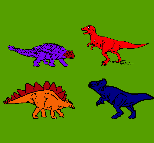 Dinosaurios de tierra