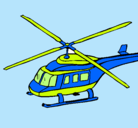 Dibujo Helicóptero  pintado por NACHITO