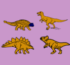 Dibujo Dinosaurios de tierra pintado por ANAILA