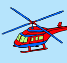 Dibujo Helicóptero  pintado por ignacio