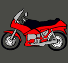 Dibujo Motocicleta pintado por Erick