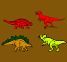 Dibujo Dinosaurios de tierra pintado por agusangelo